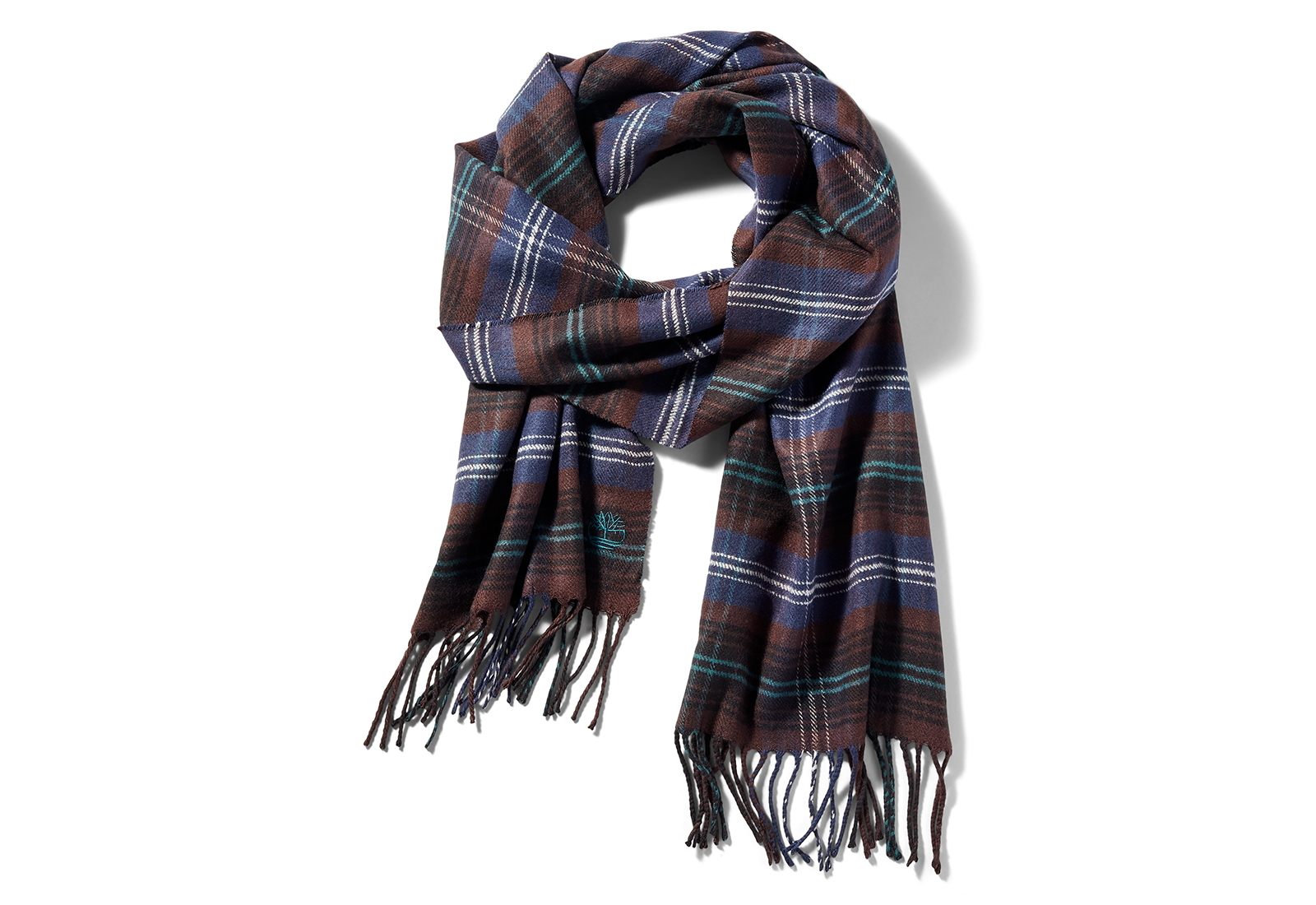 Timberland Îmbrăcăminte Plaid Scarf W Embroidery