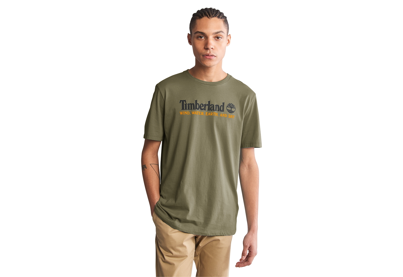 Timberland Îmbrăcăminte Wwes Front Tee