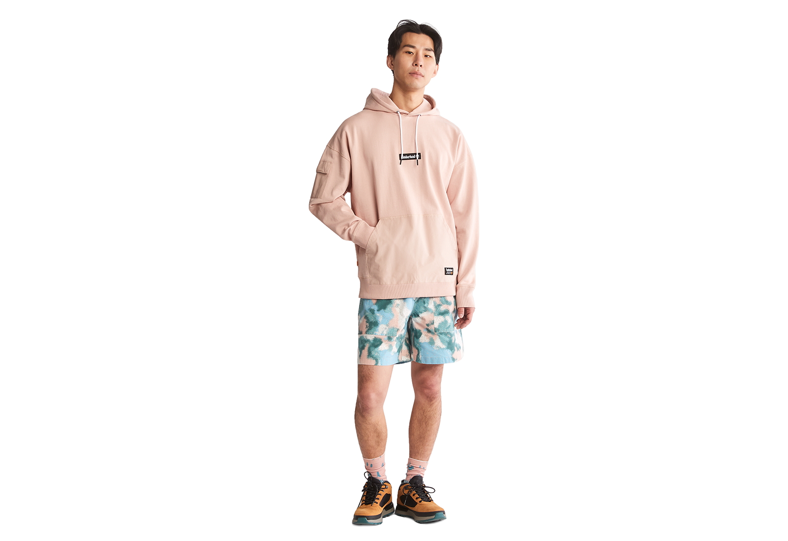 Timberland Îmbrăcăminte Pu Mixed Media Hoodie