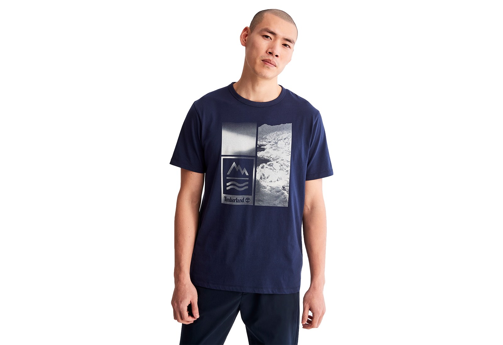 Timberland Îmbrăcăminte Ss Back Gr Tee