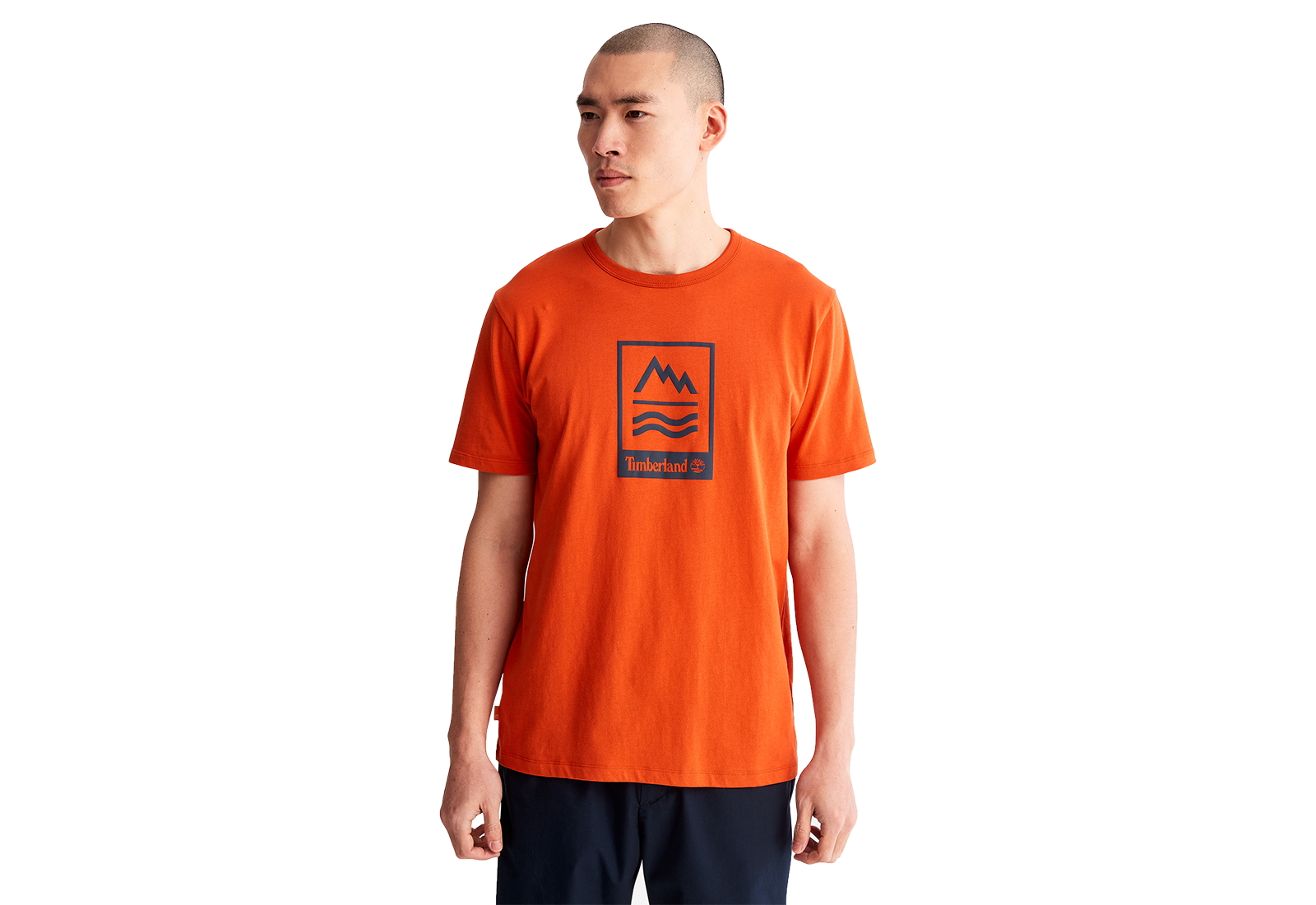 Timberland Îmbrăcăminte Ss Front Grphic Tee