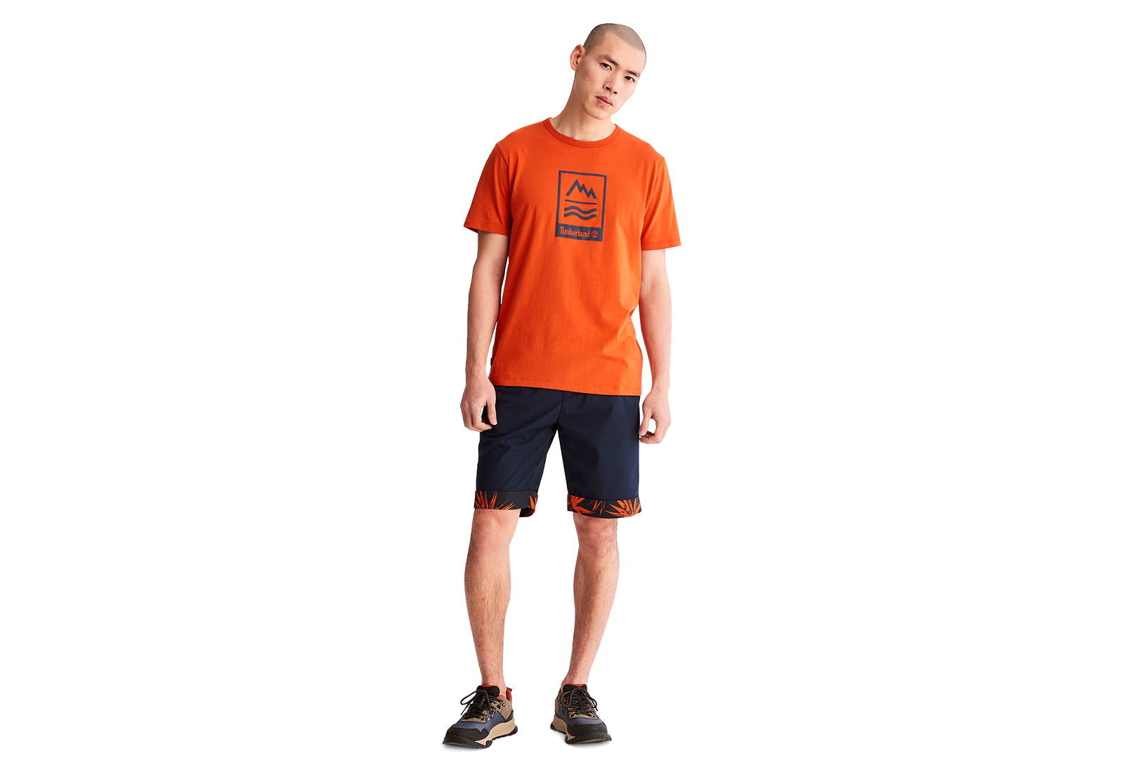 Timberland Îmbrăcăminte Ss Front Grphic Tee