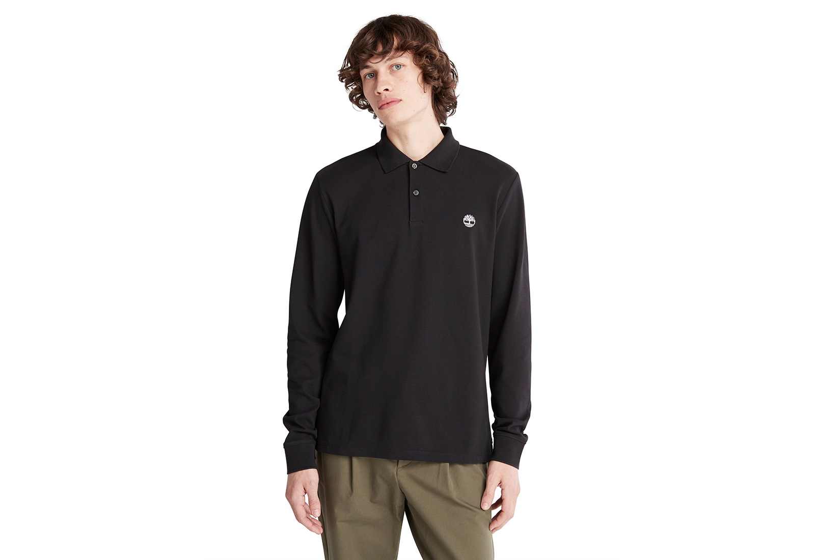 Timberland Îmbrăcăminte Ls Pique Polo Slim