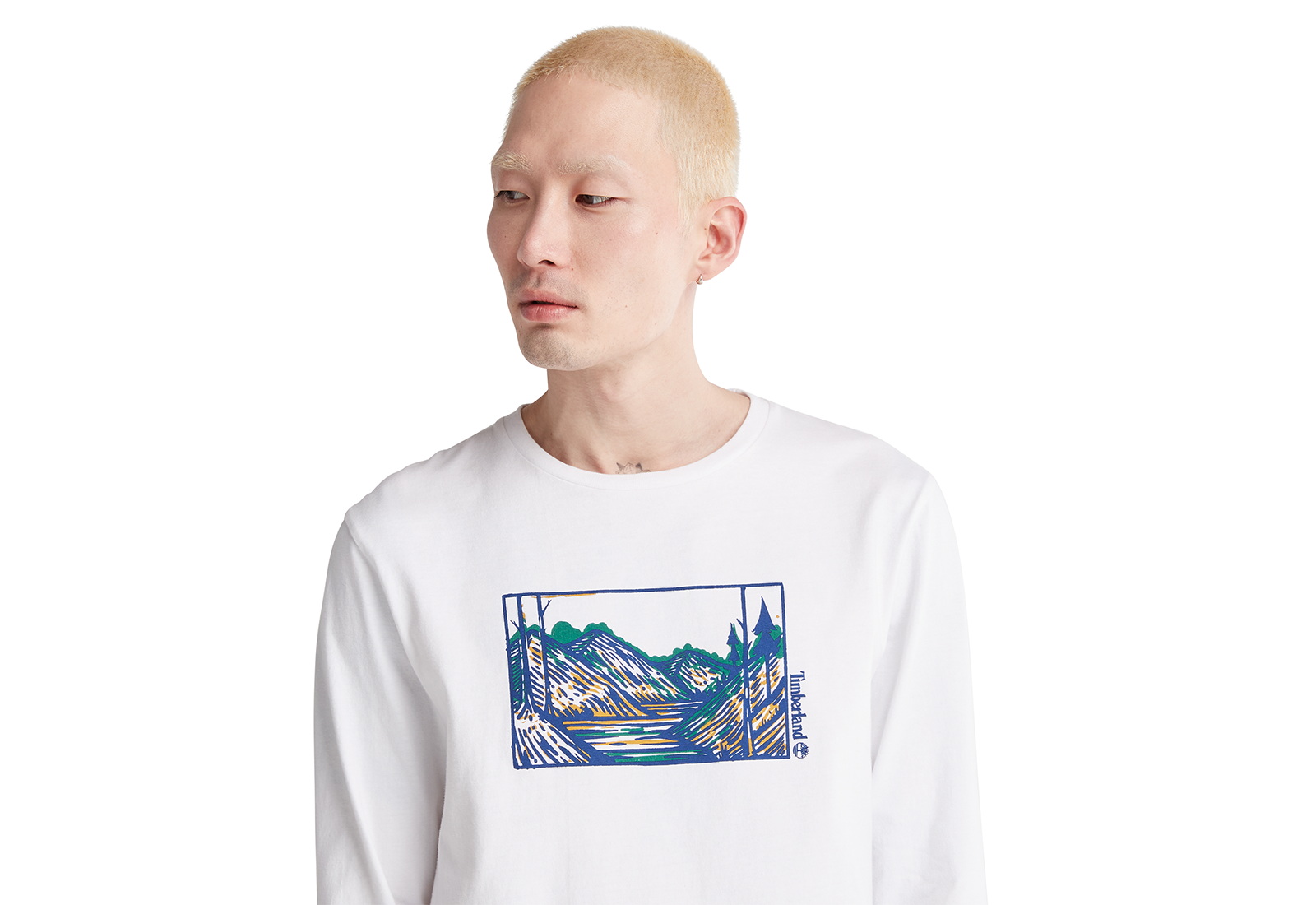 Timberland Îmbrăcăminte Ls Wwes Tee
