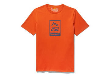 Timberland Îmbrăcăminte Ss Front Grphic Tee