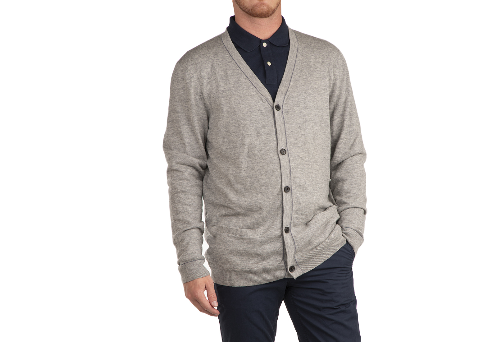 Timberland Îmbrăcăminte Jones Brook Cardigan Medium Grey