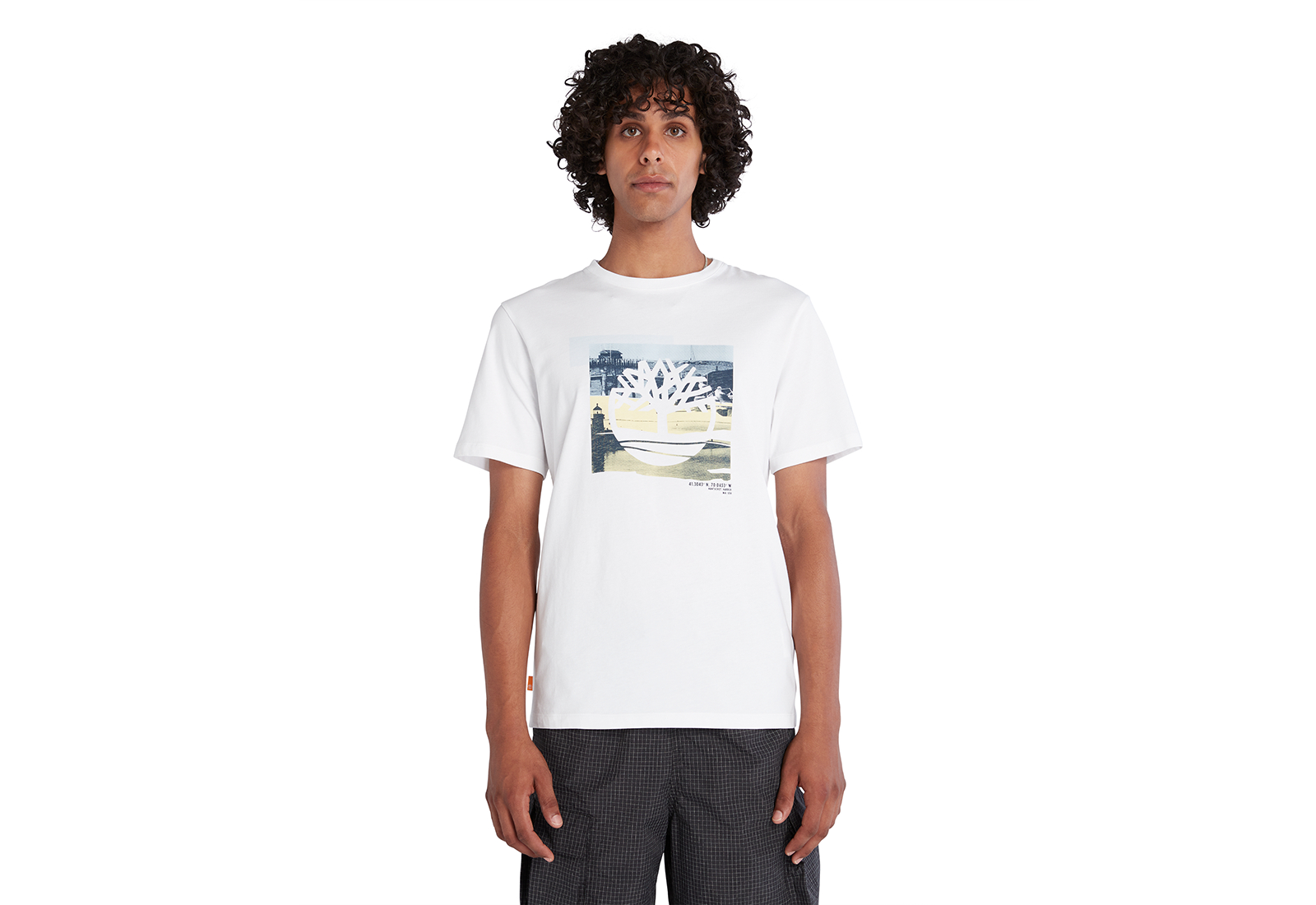 Timberland Îmbrăcăminte Ss Coast Graphic Tee