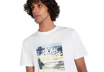 Timberland Îmbrăcăminte Ss Coast Graphic Tee