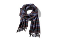 Timberland-Haine-Plaid Scarf W Embroidery