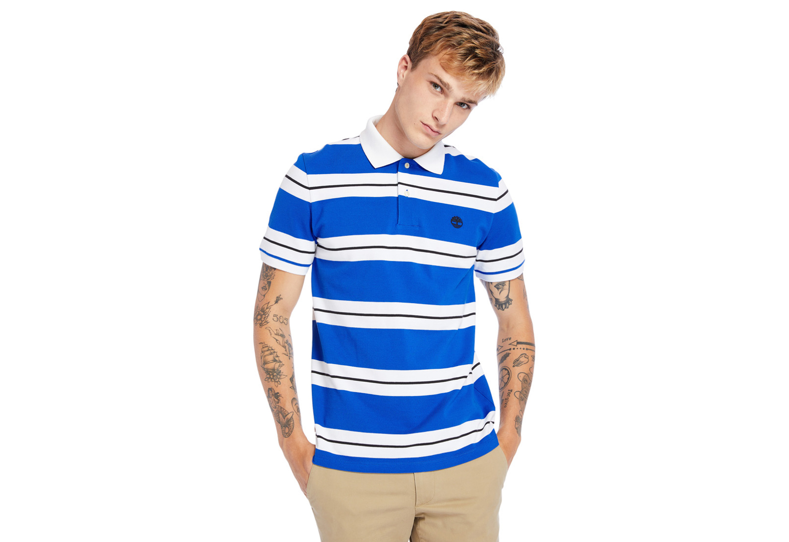 Timberland Îmbrăcăminte Ss Stripe Pique Polo