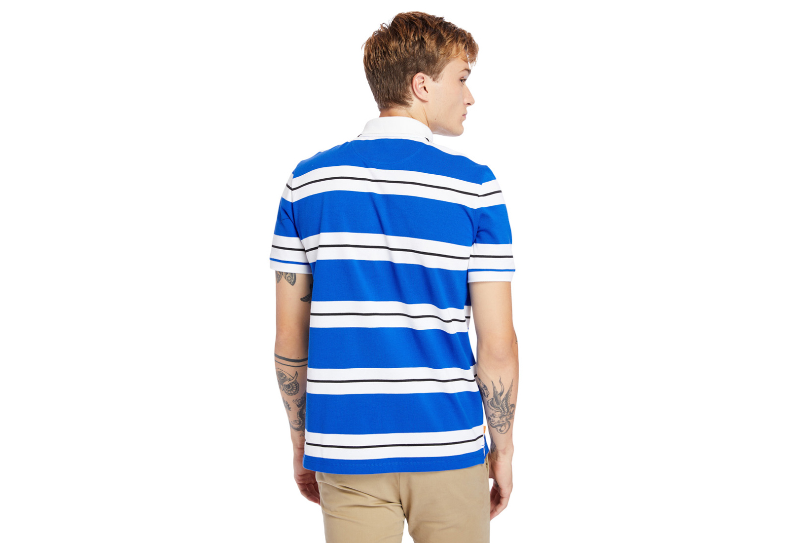 Timberland Haine Ss Stripe Pique Polo